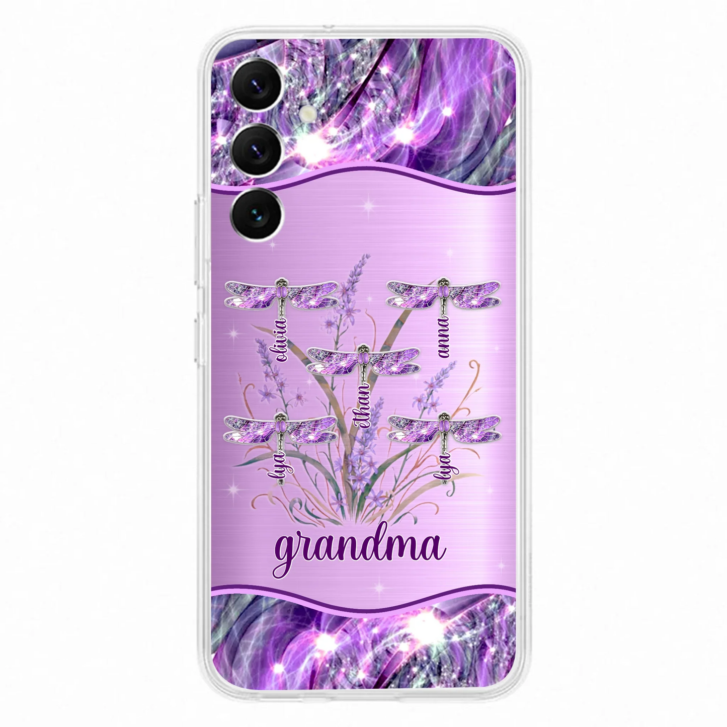 Custom Personalized Grandma Phone Case - Gift Idea For Grandma/ Mom - Case For iPhone/ Samsung