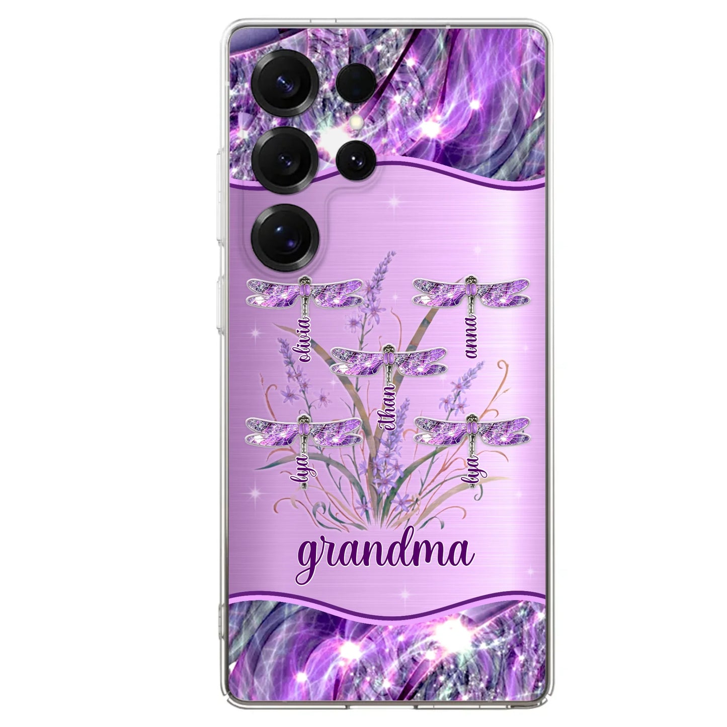 Custom Personalized Grandma Phone Case - Gift Idea For Grandma/ Mom - Case For iPhone/ Samsung