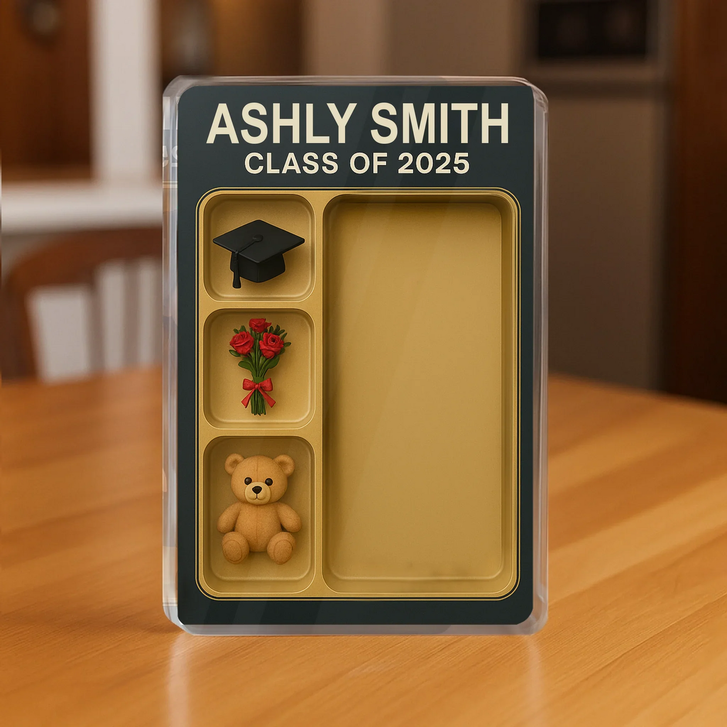 Personalized Graduation Acrylic Block - Graduation Gift Idea For Daughter/Friend/Sister - Upload Photo