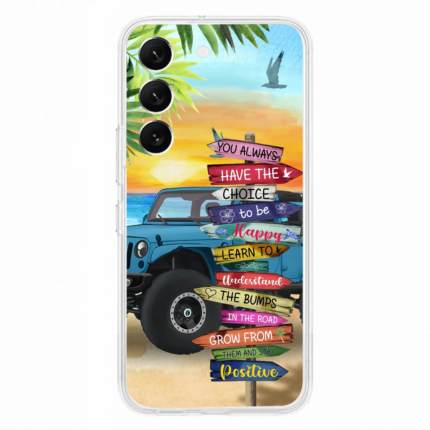 Custom Personalized Offroad SUVs Phone Case - Case For iPhone, Samsung and Xiaomi - You Always Have The Choice To Be Happy