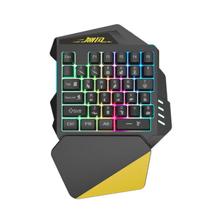 Built in keyboard