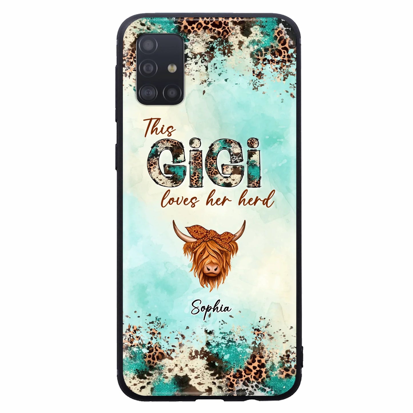 Custom Personalized This Gigi Love Her Herd Phone Case For iPhone/ Samsung - Mother's Day Gift Idea For Mom/ Grandma