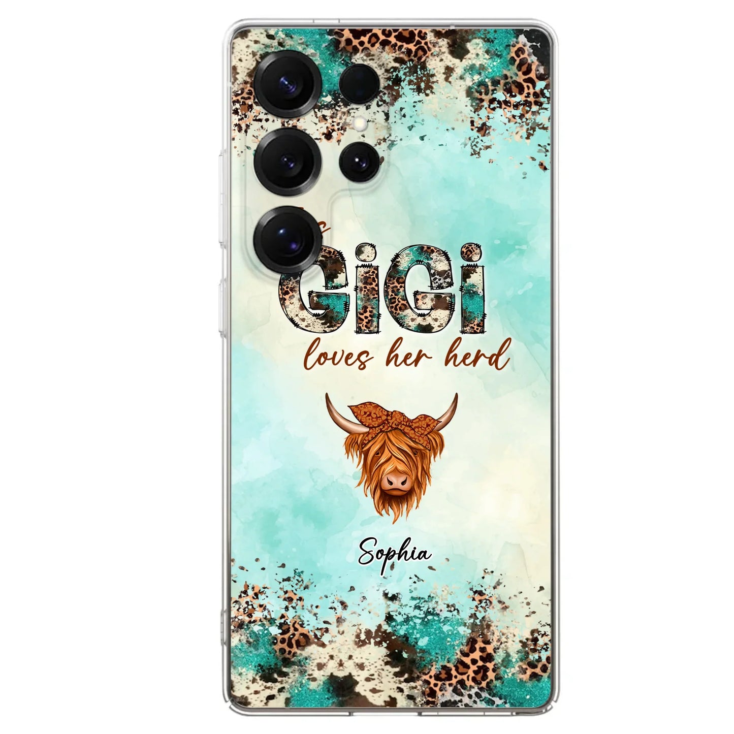 Custom Personalized This Gigi Love Her Herd Phone Case For iPhone/ Samsung - Mother's Day Gift Idea For Mom/ Grandma