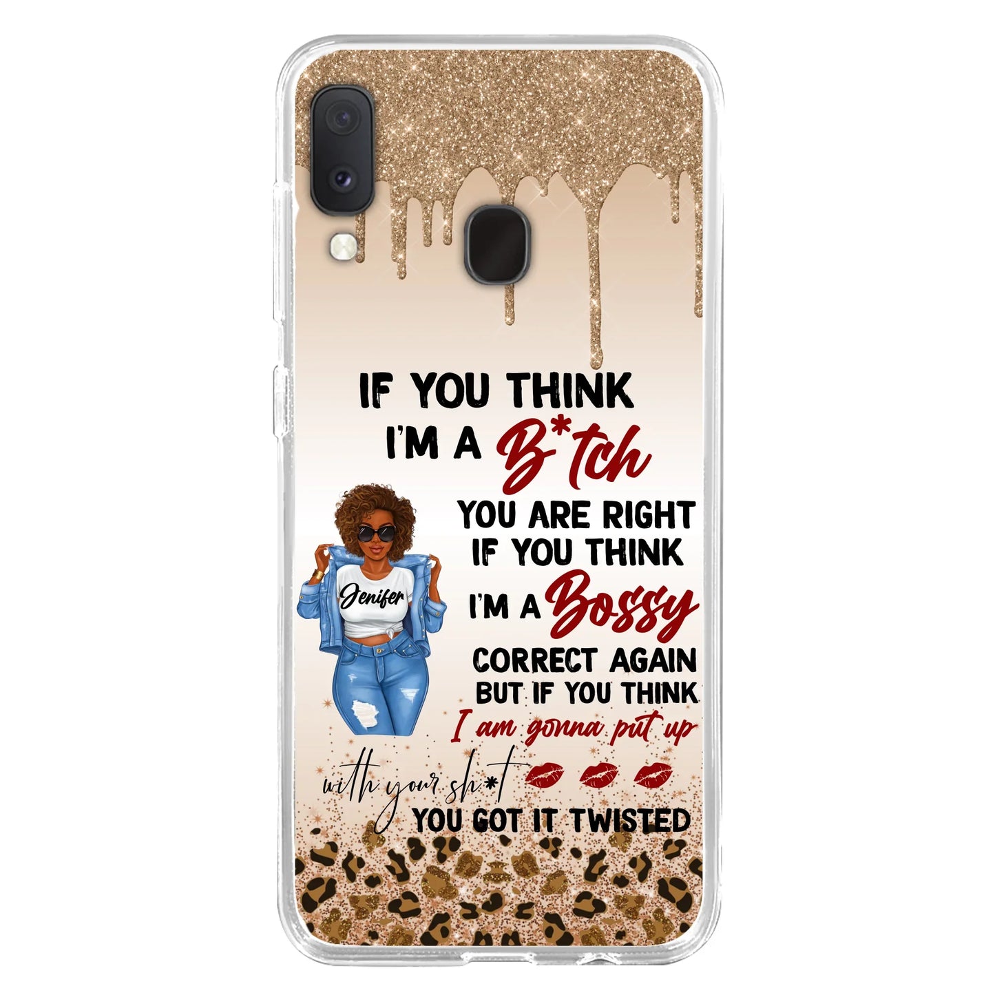 Custom Personalized Someone Called Me A Bitch Phone Case - Case For iPhone and Samsung Models