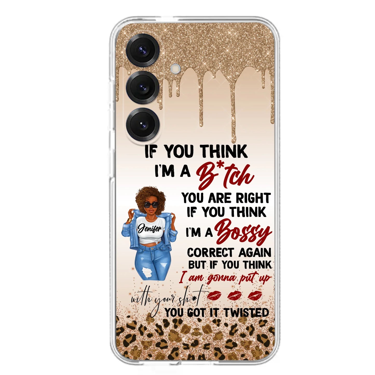 Custom Personalized Someone Called Me A Bitch Phone Case - Case For iPhone and Samsung Models