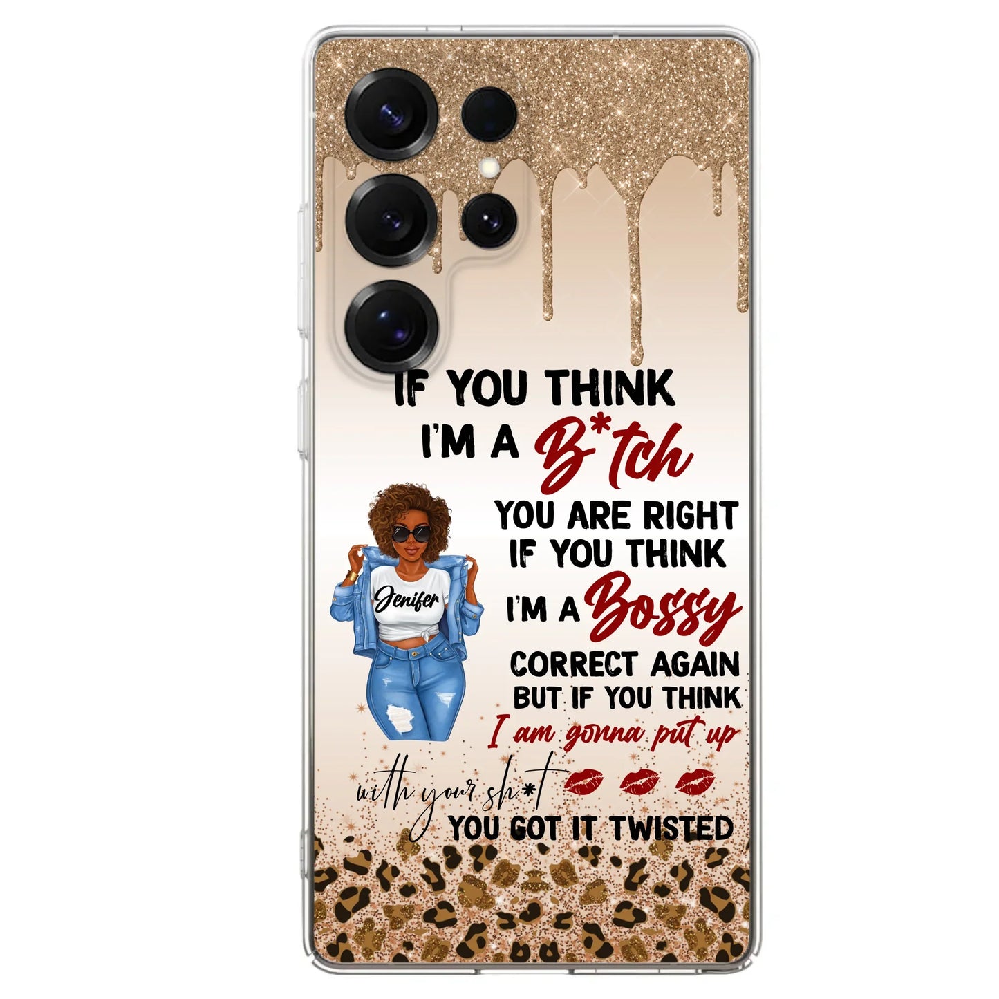 Custom Personalized Someone Called Me A Bitch Phone Case - Case For iPhone and Samsung Models