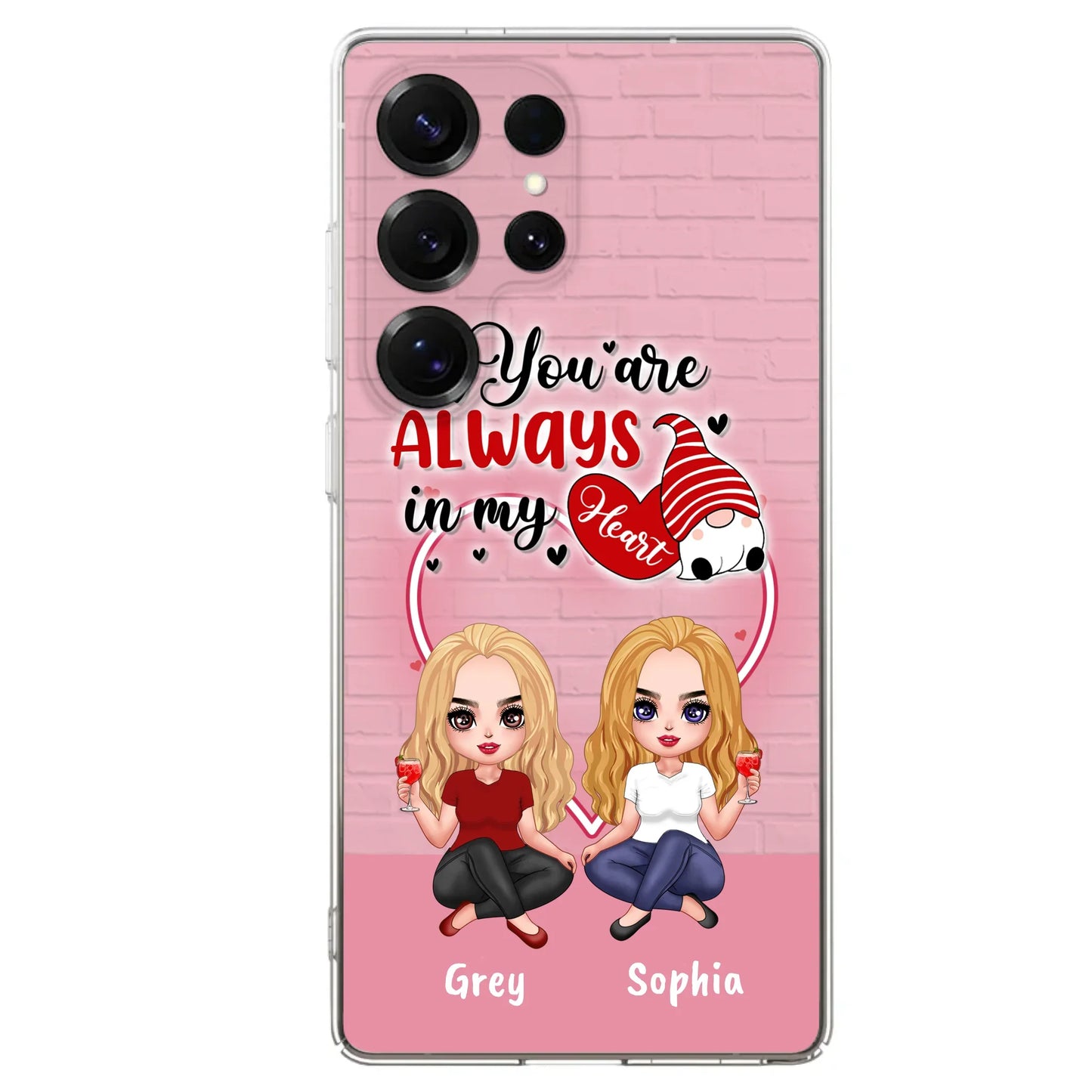 Custom Personalized Friends Phone Case - Best Gift For Friends - Case For iPhone/Samsung