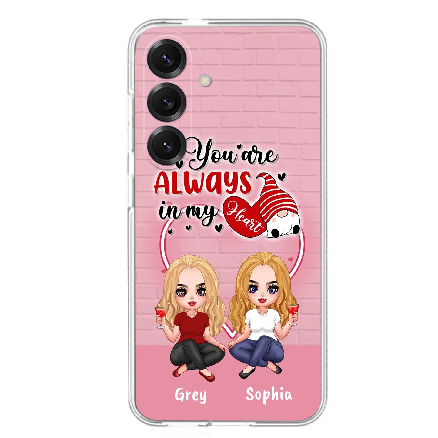Custom Personalized Friends Phone Case - Best Gift For Friends - Case For iPhone/Samsung