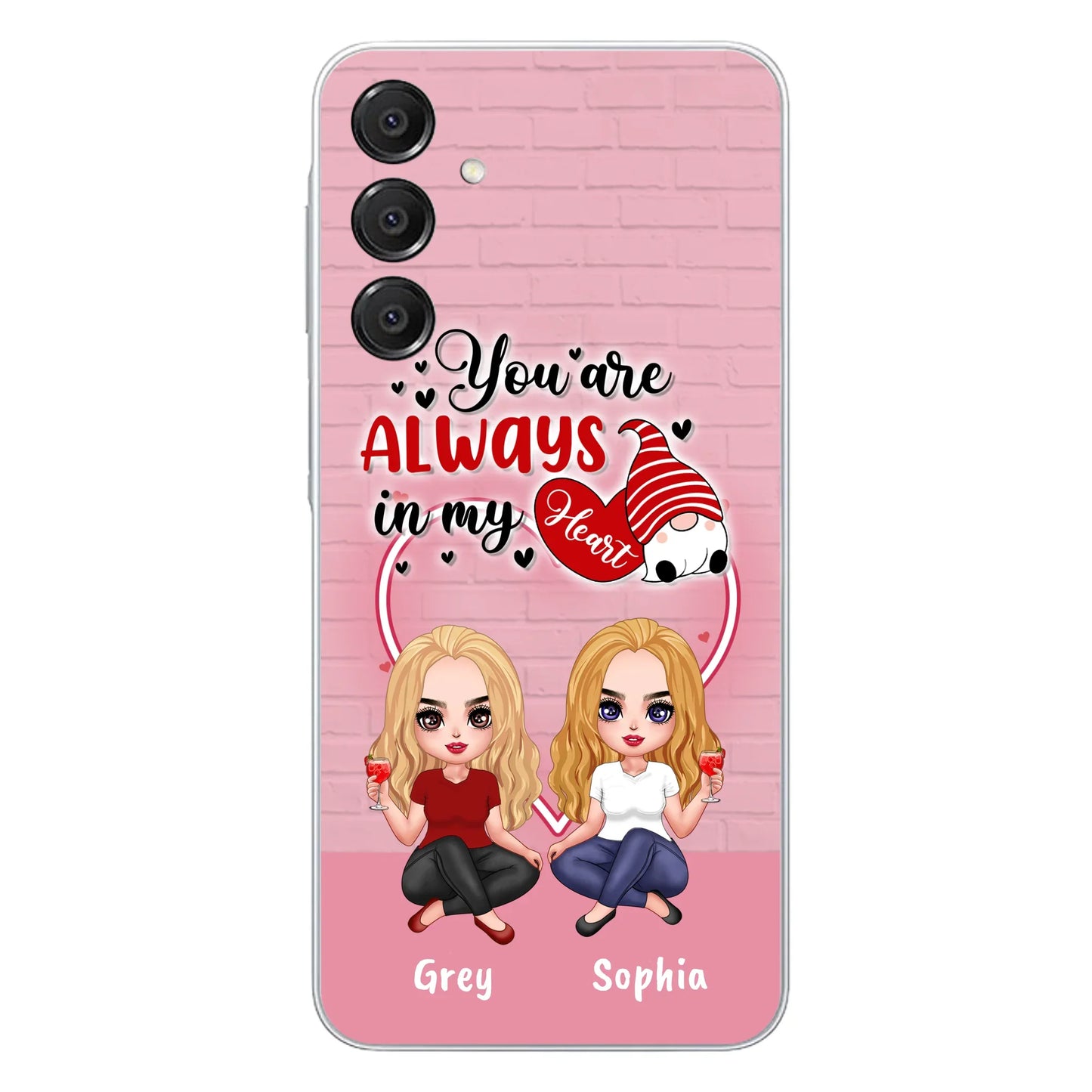 Custom Personalized Friends Phone Case - Best Gift For Friends - Case For iPhone/Samsung