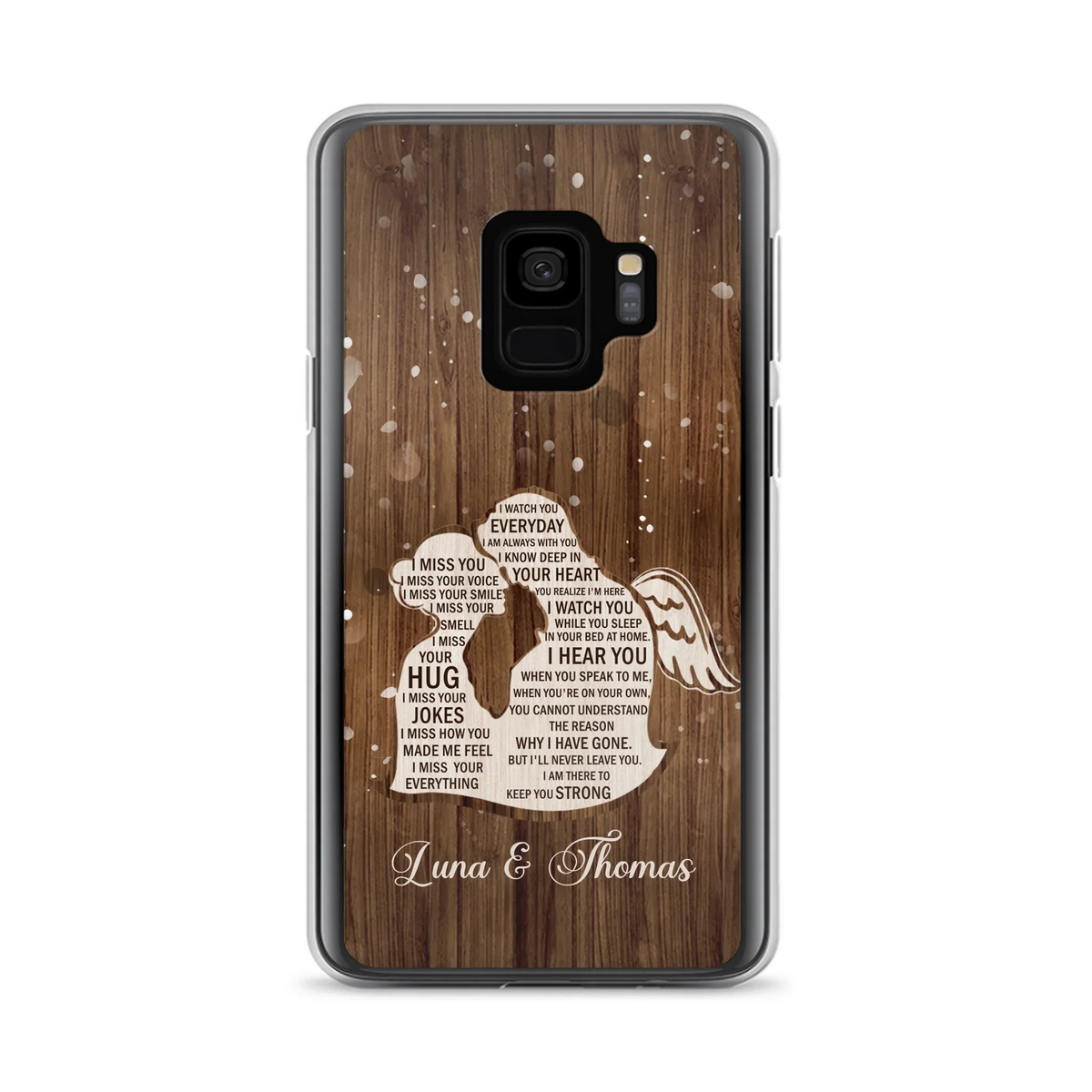 Custom Personalized I Miss Your Voice Memorial Phone Case - Memorial Gift Idea For Couple - Case For iPhone And Samsung