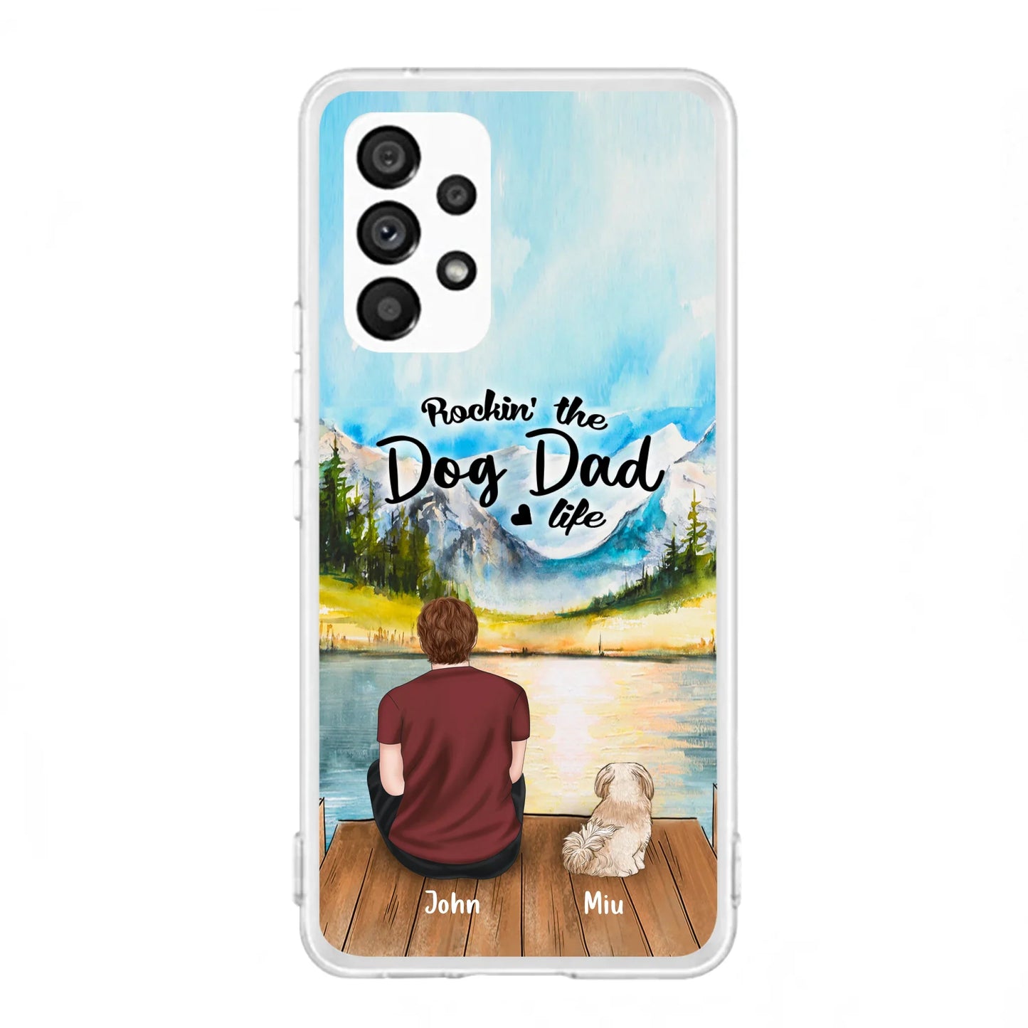 Personalized Pet Mom/Dad Case Phone Case - iPhone and Samsung Case
