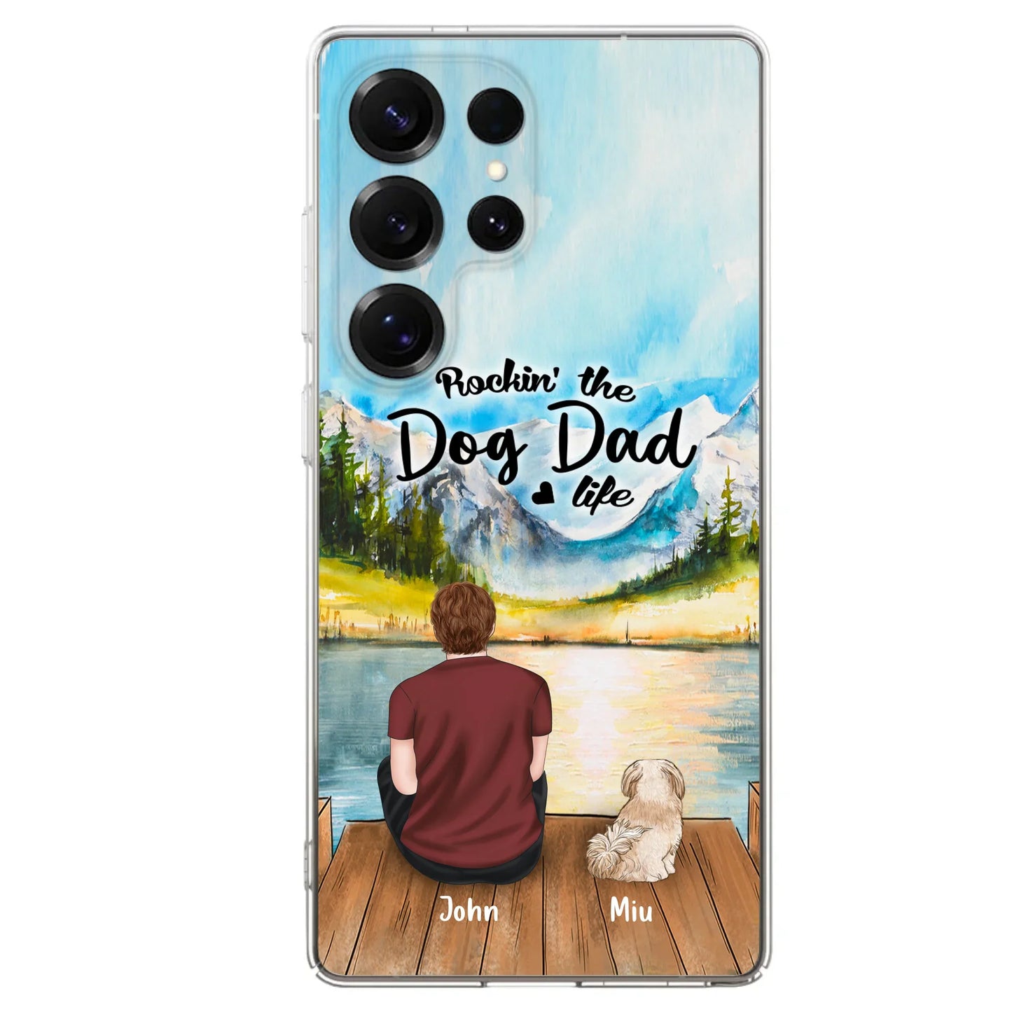 Personalized Pet Mom/Dad Case Phone Case - iPhone and Samsung Case
