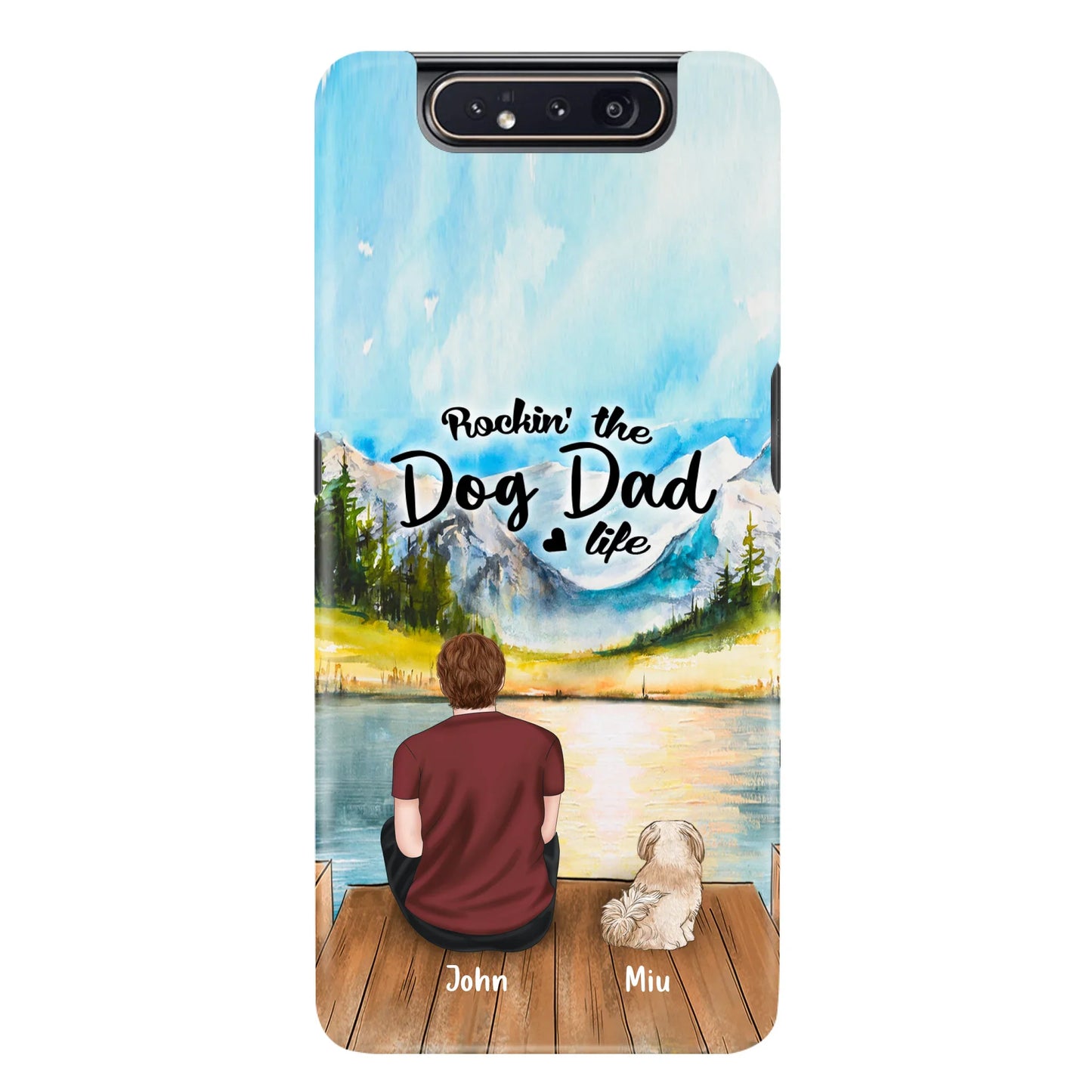 Personalized Pet Mom/Dad Case Phone Case - iPhone and Samsung Case
