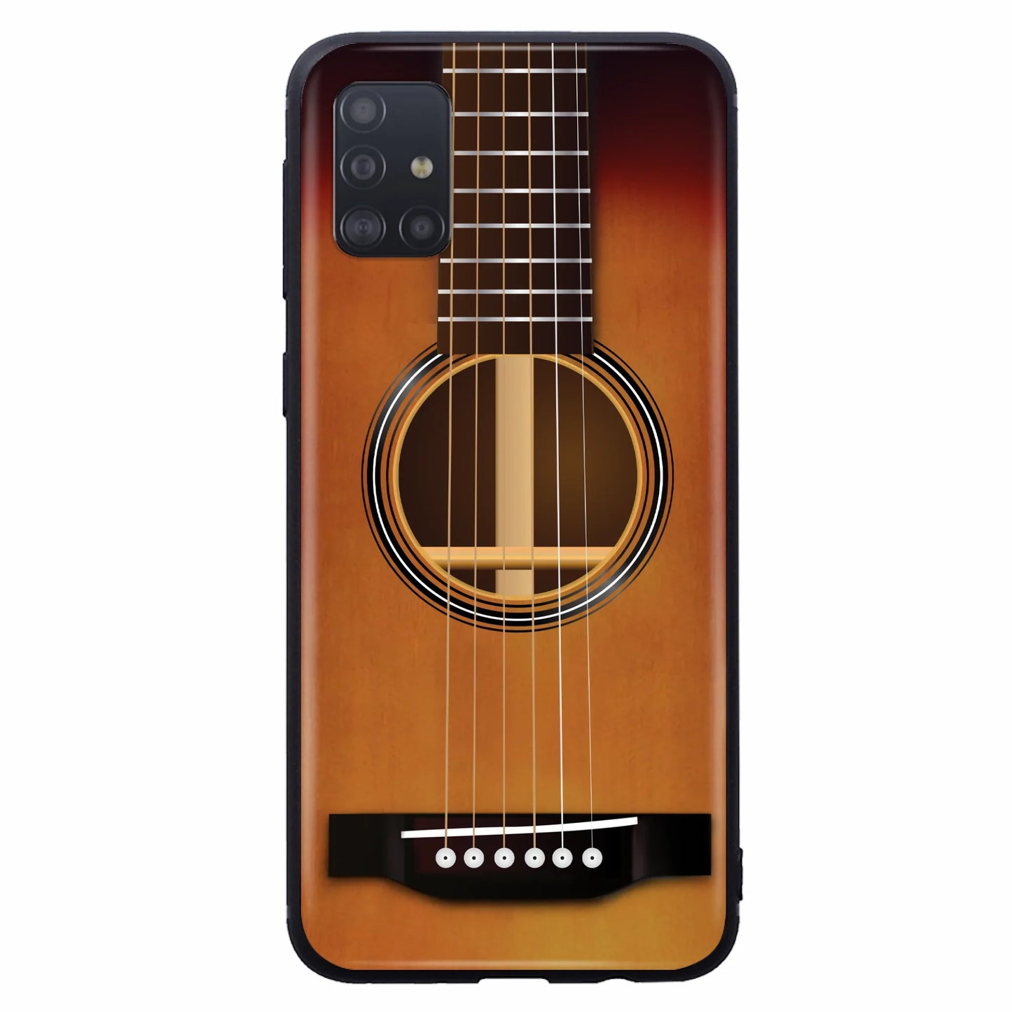Custom Personalized Acoustic/Electric Guitar Phone Case - Best Gift For Guitarist - Case For iPhone And Samsung