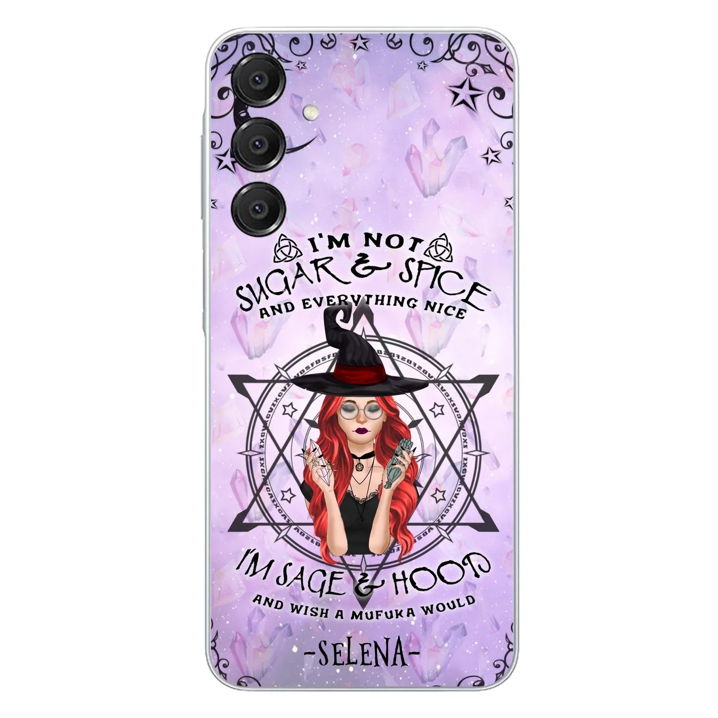 Custom Personalized Witch Phone Case - Best Halloween Gift - Case For iPhone And Samsung - 
 DFESX1