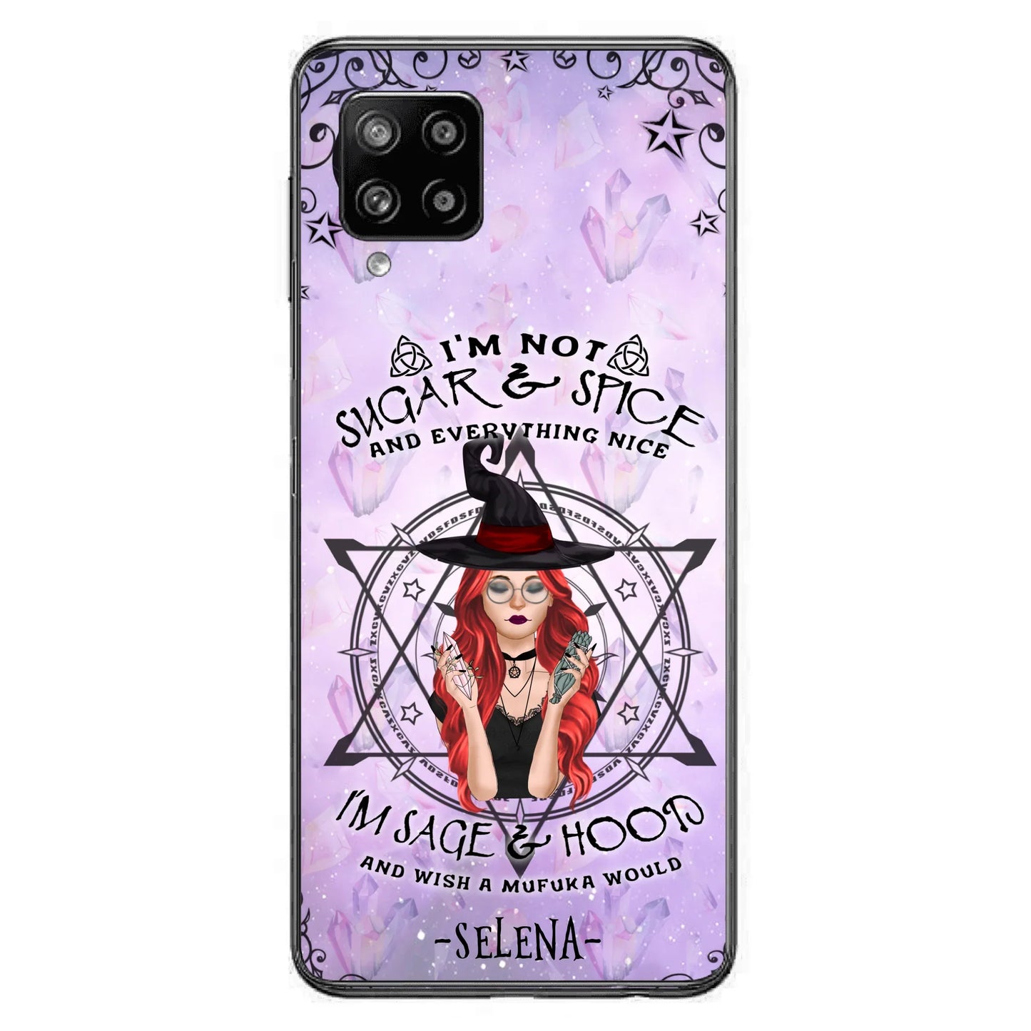 Custom Personalized Witch Phone Case - Best Halloween Gift - Case For iPhone And Samsung - 
 DFESX1