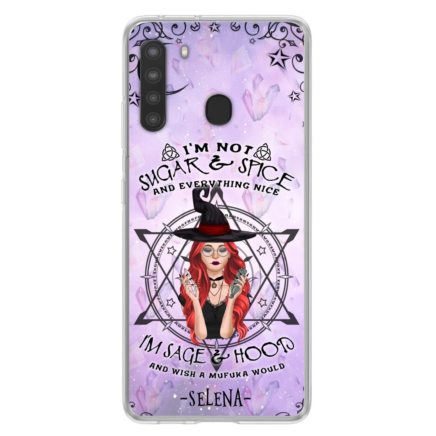 Custom Personalized Witch Phone Case - Best Halloween Gift - Case For iPhone And Samsung - 
 DFESX1