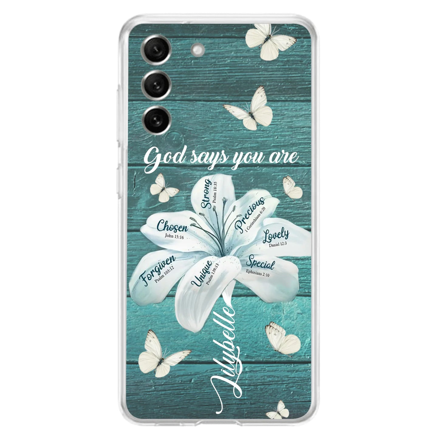 Custom Personalized Phone Case - Gods Says You Are - Case For Iphone Samsung - BR9N4C