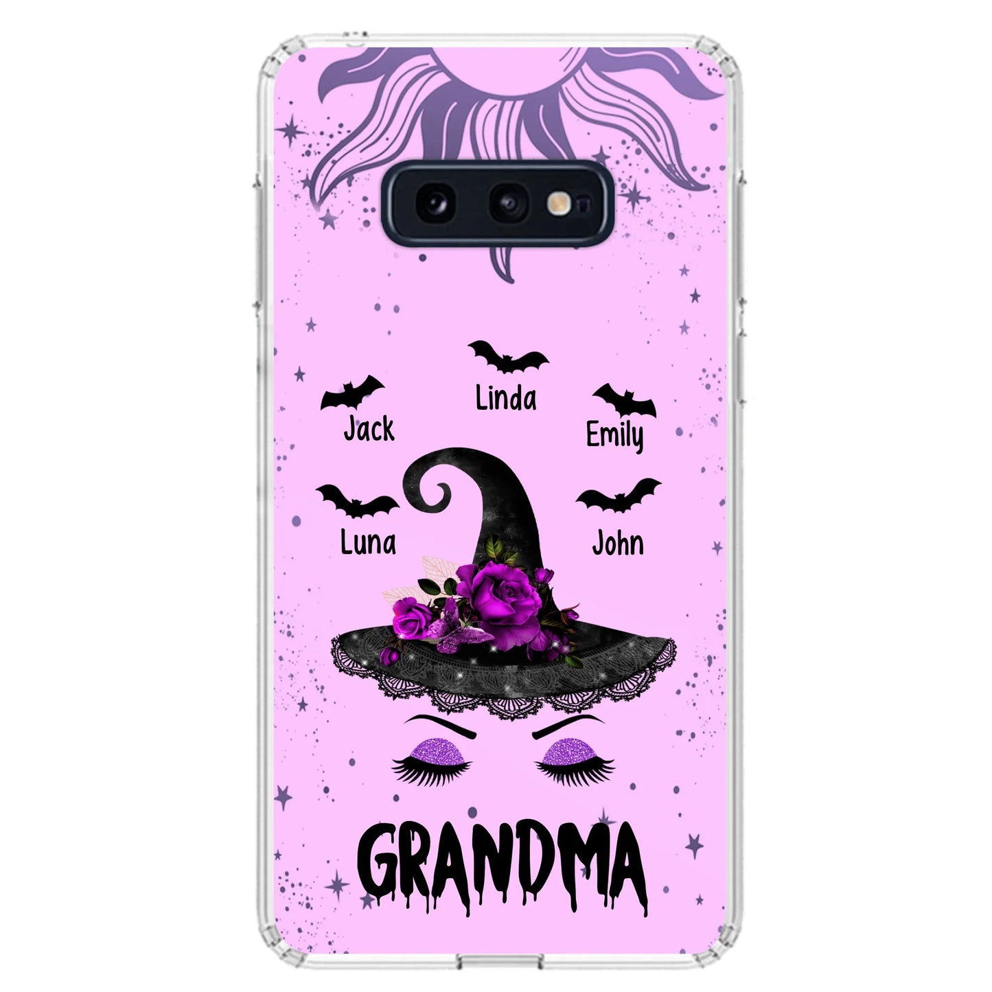 Personalized Grandma Witch Phone Case -
Upto 5 Kid's Name - Best Gift For Grandma- Grandma,Gigi,Nana,Mama,Gigi