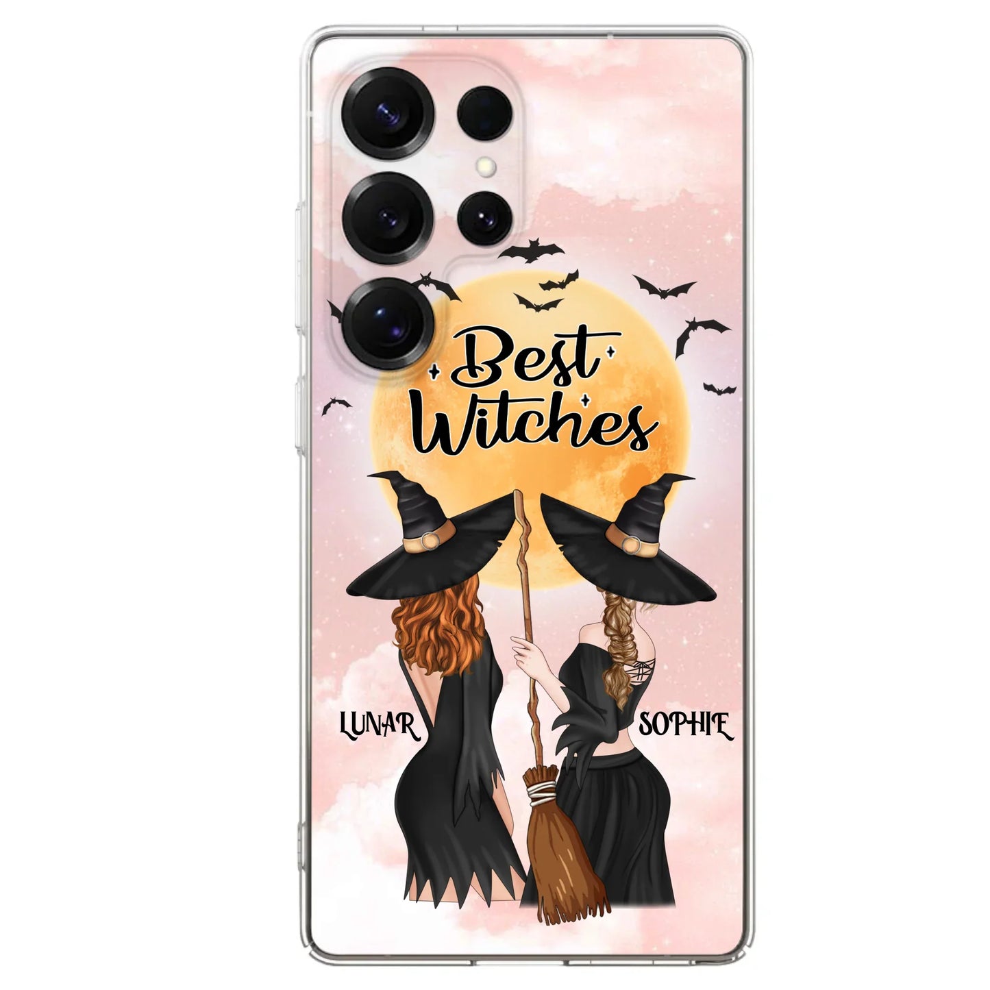 Custom Personalized Witches Phone Case - Halloween Gift For Friends - Best Witches - Case For iPhone And Samsung