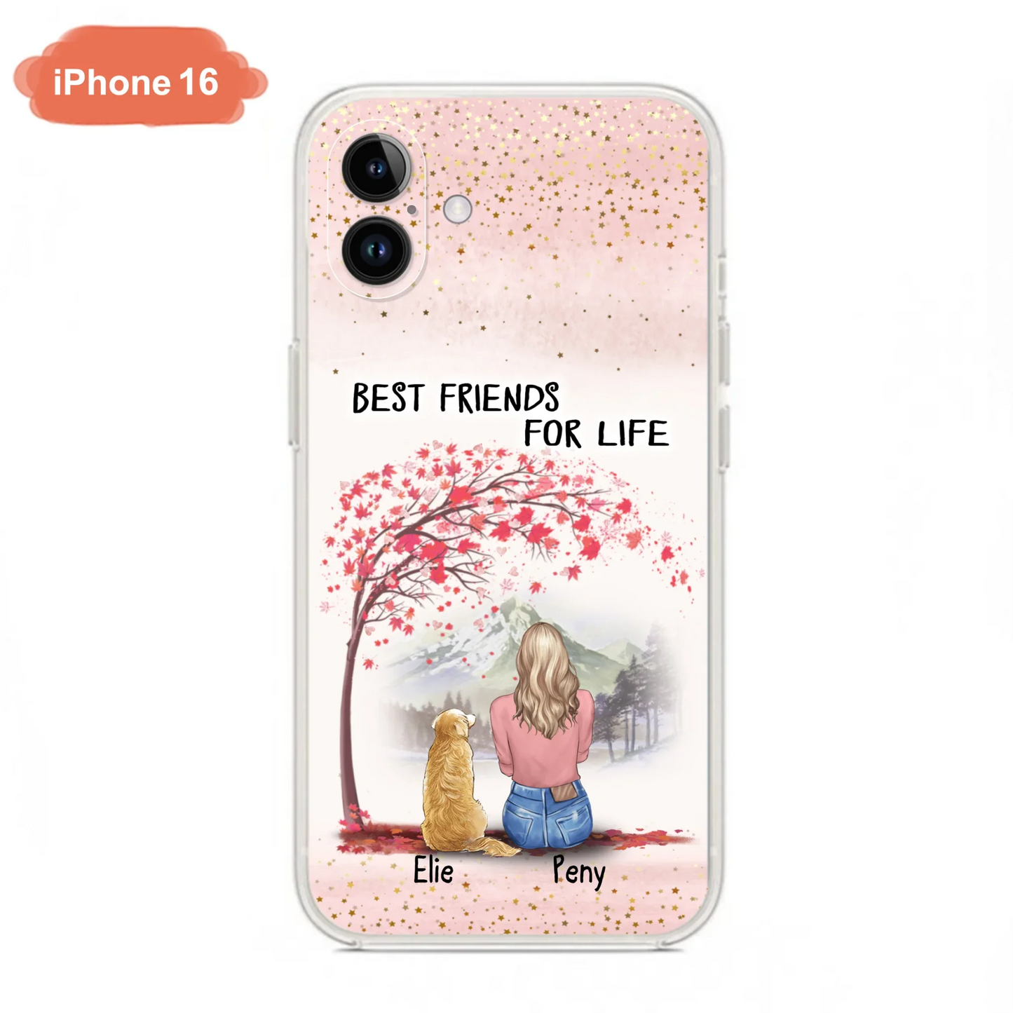 Personalized Pet Mom Phone Case - Mom With Upto 5 Pets - Best Friends For Life