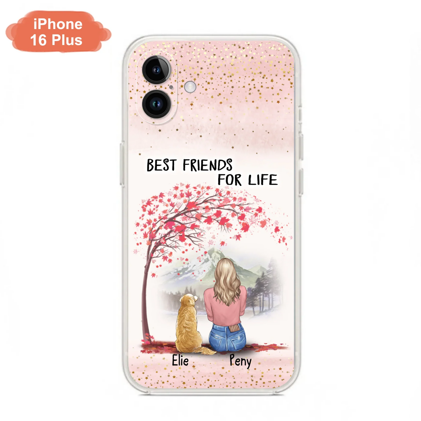 Personalized Pet Mom Phone Case - Mom With Upto 5 Pets - Best Friends For Life