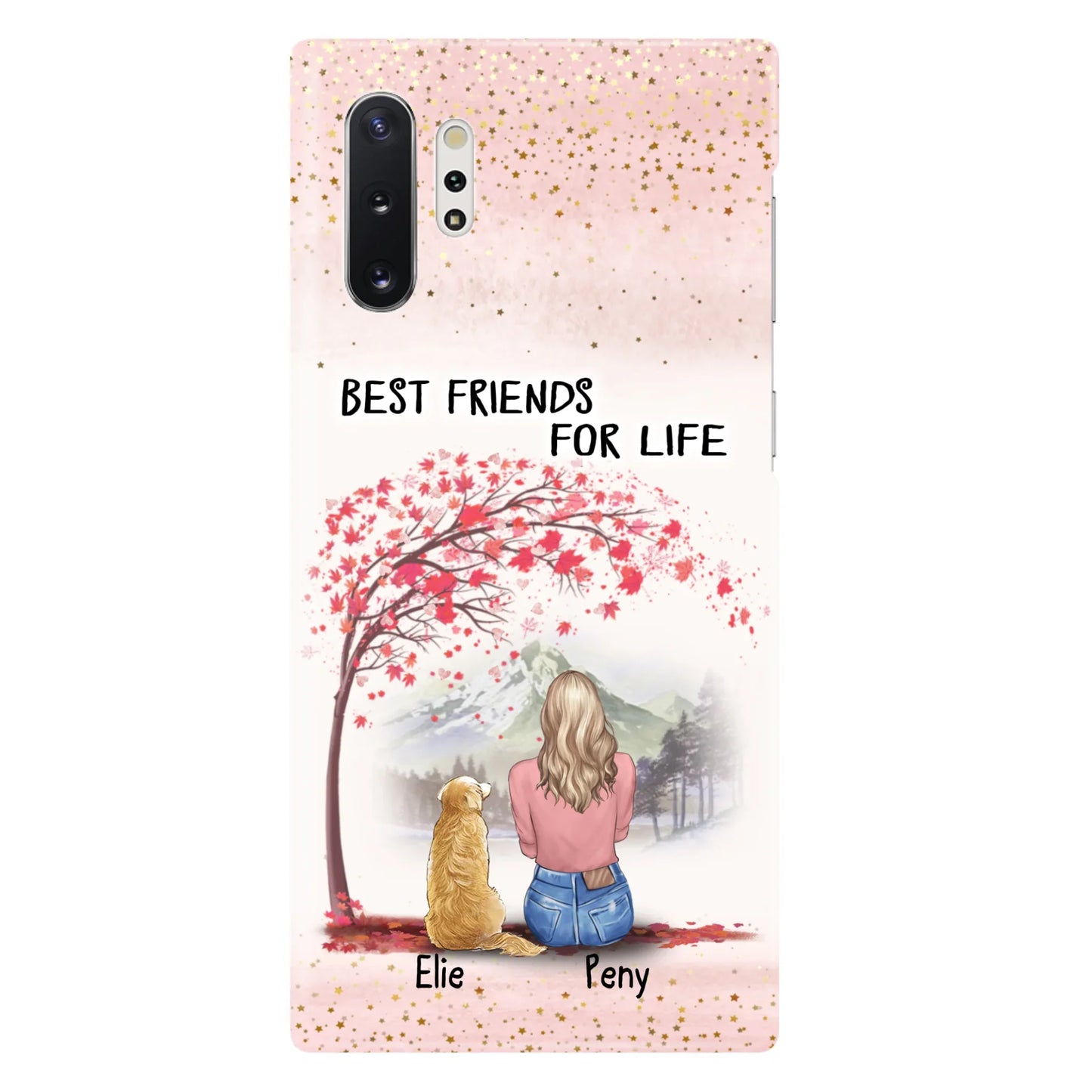 Personalized Pet Mom Phone Case - Mom With Upto 5 Pets - Best Friends For Life