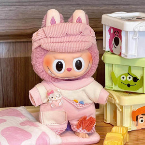 Pink Hoodie (Cap + T-shirt + O