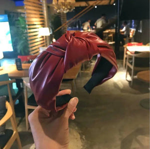 red hairband