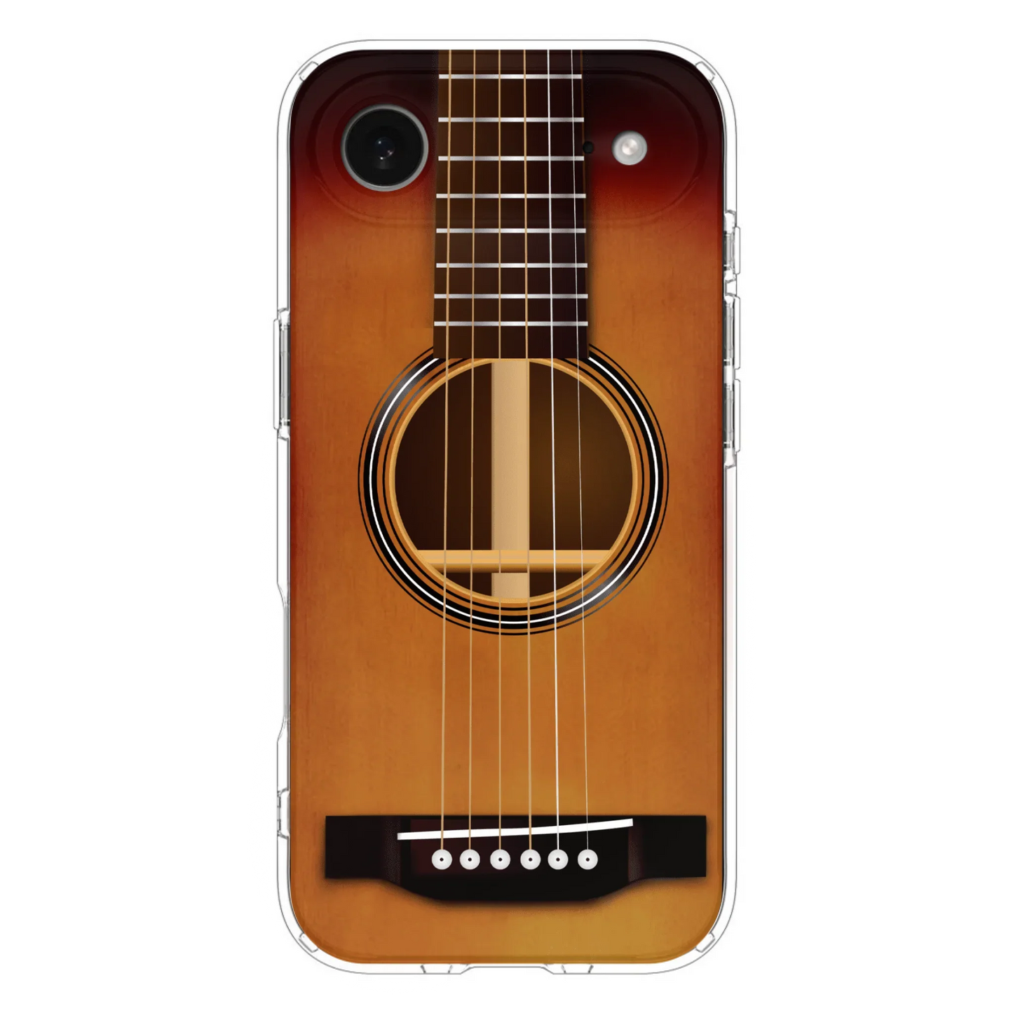 Custom Personalized Acoustic/Electric Guitar Phone Case - Best Gift For Guitarist - Case For iPhone And Samsung