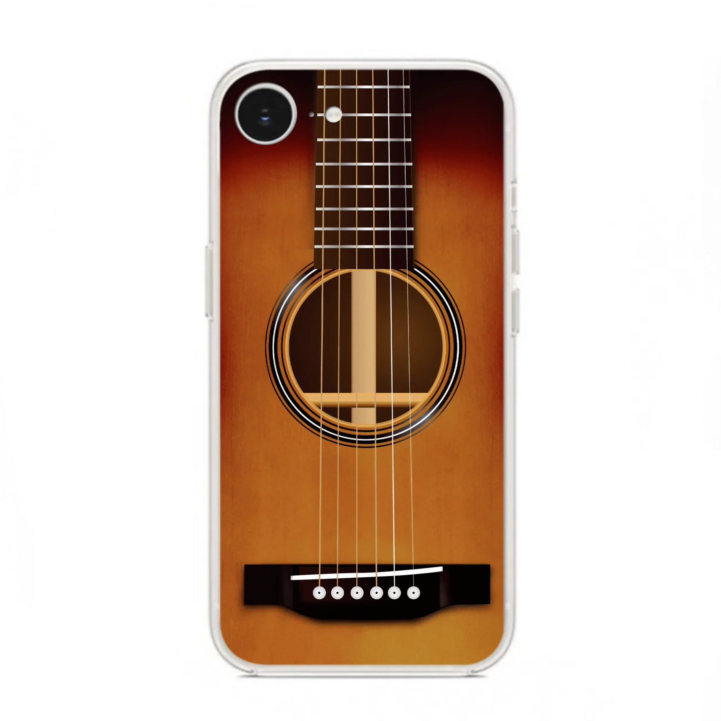 Custom Personalized Acoustic/Electric Guitar Phone Case - Best Gift For Guitarist - Case For iPhone And Samsung