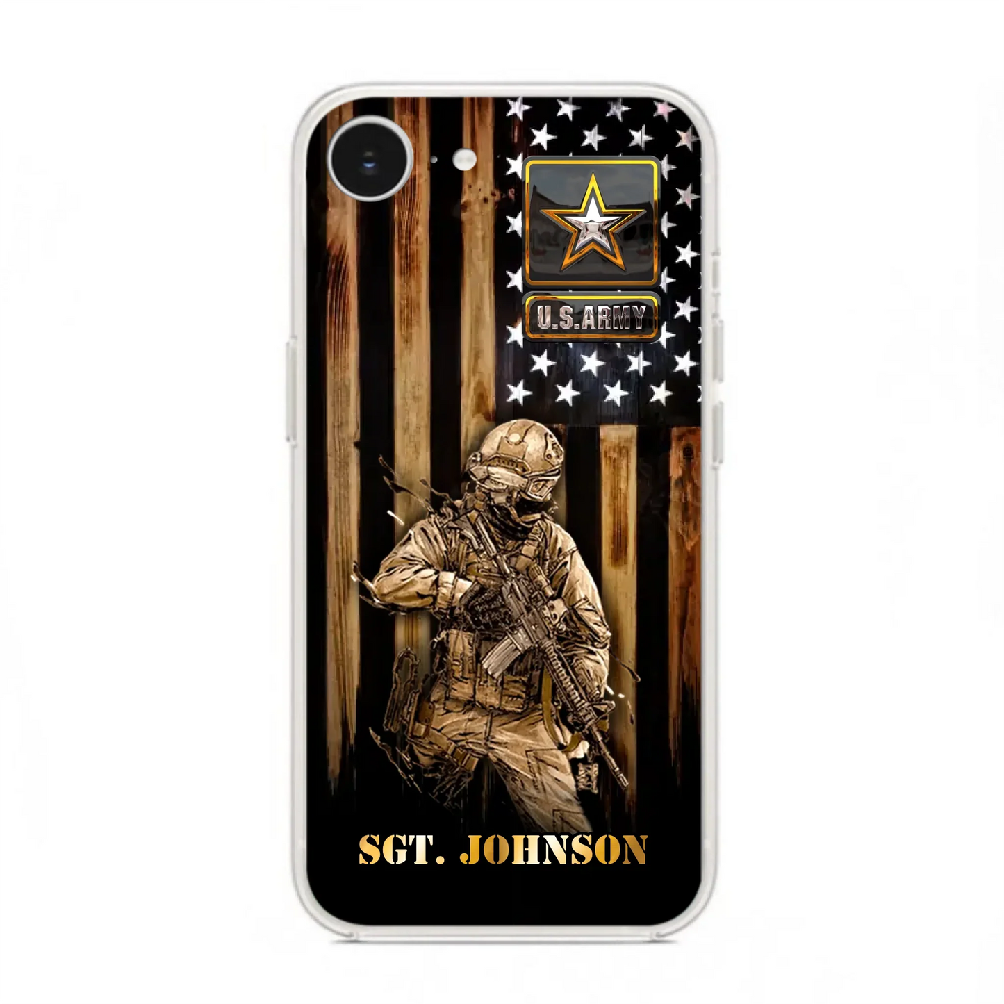 Custom Personalized Veteran Phone Case - Gift Idea For Veteran/ Soldier - Case For iPhone And Samsung