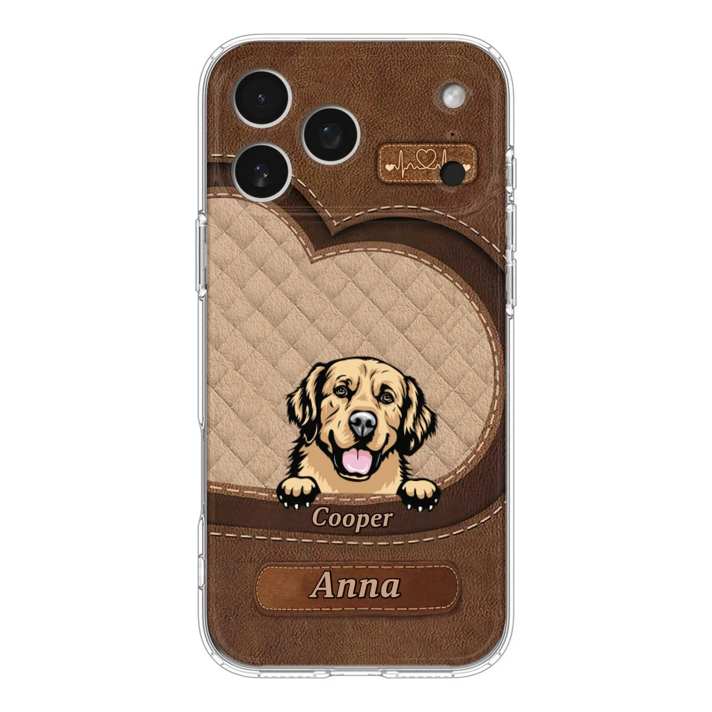 Custom Personalized Dog Phone Case - Gift Idea For Dog Lovers - Case For iPhone And Samsung