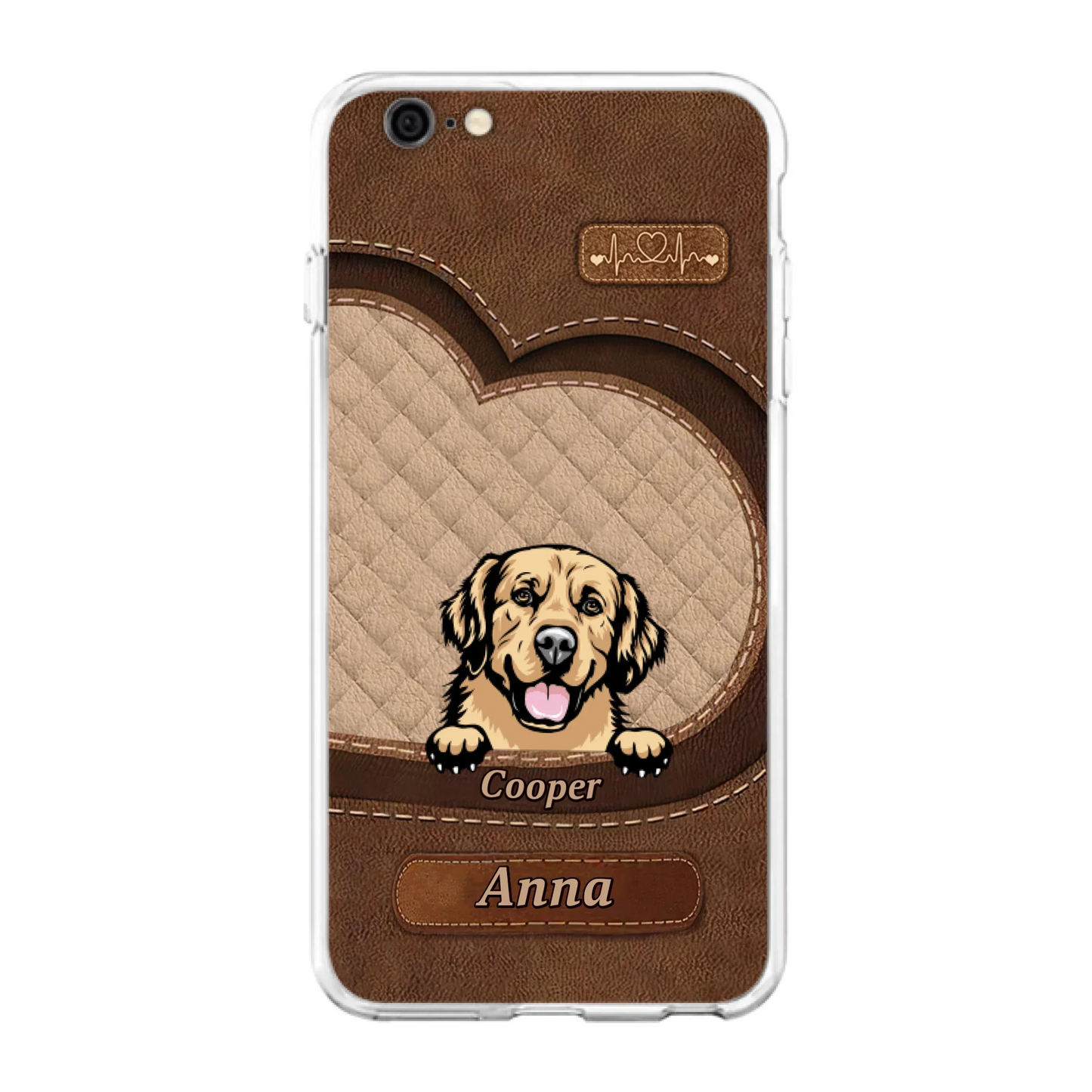 Custom Personalized Dog Phone Case - Gift Idea For Dog Lovers - Case For iPhone And Samsung