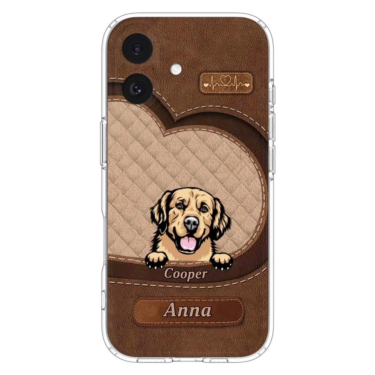 Custom Personalized Dog Phone Case - Gift Idea For Dog Lovers - Case For iPhone And Samsung
