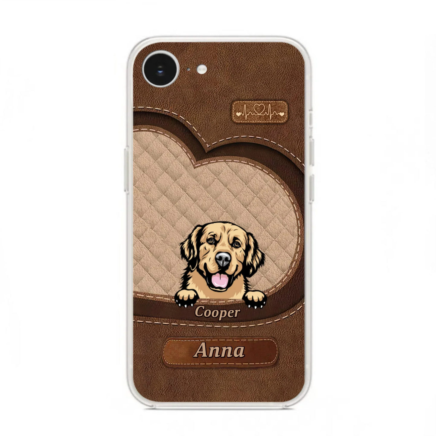 Custom Personalized Dog Phone Case - Gift Idea For Dog Lovers - Case For iPhone And Samsung