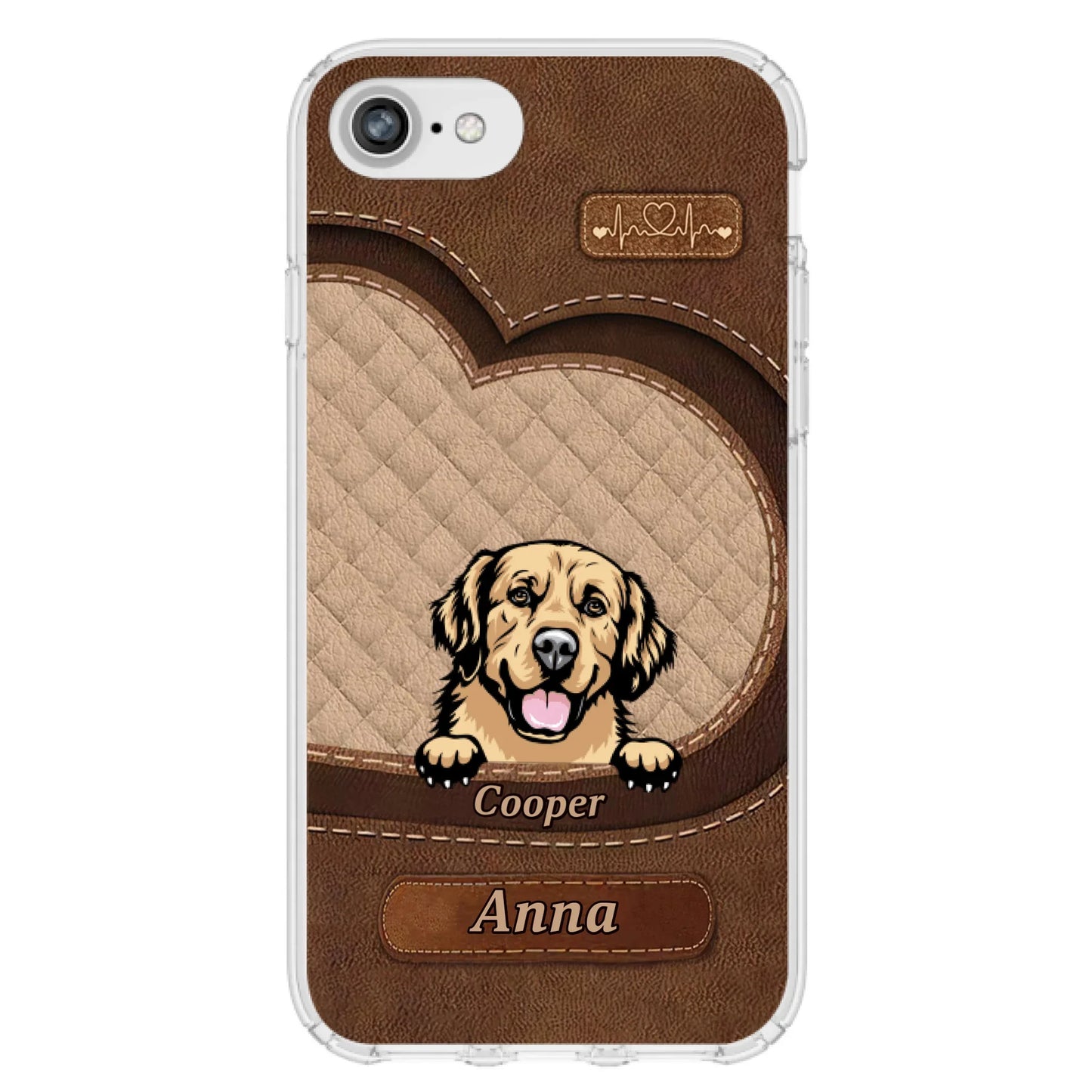 Custom Personalized Dog Phone Case - Gift Idea For Dog Lovers - Case For iPhone And Samsung