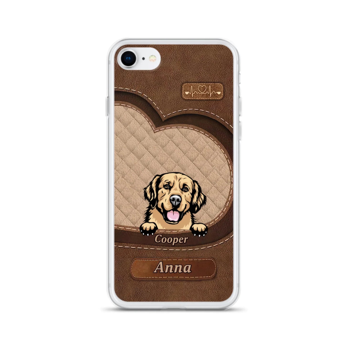 Custom Personalized Dog Phone Case - Gift Idea For Dog Lovers - Case For iPhone And Samsung