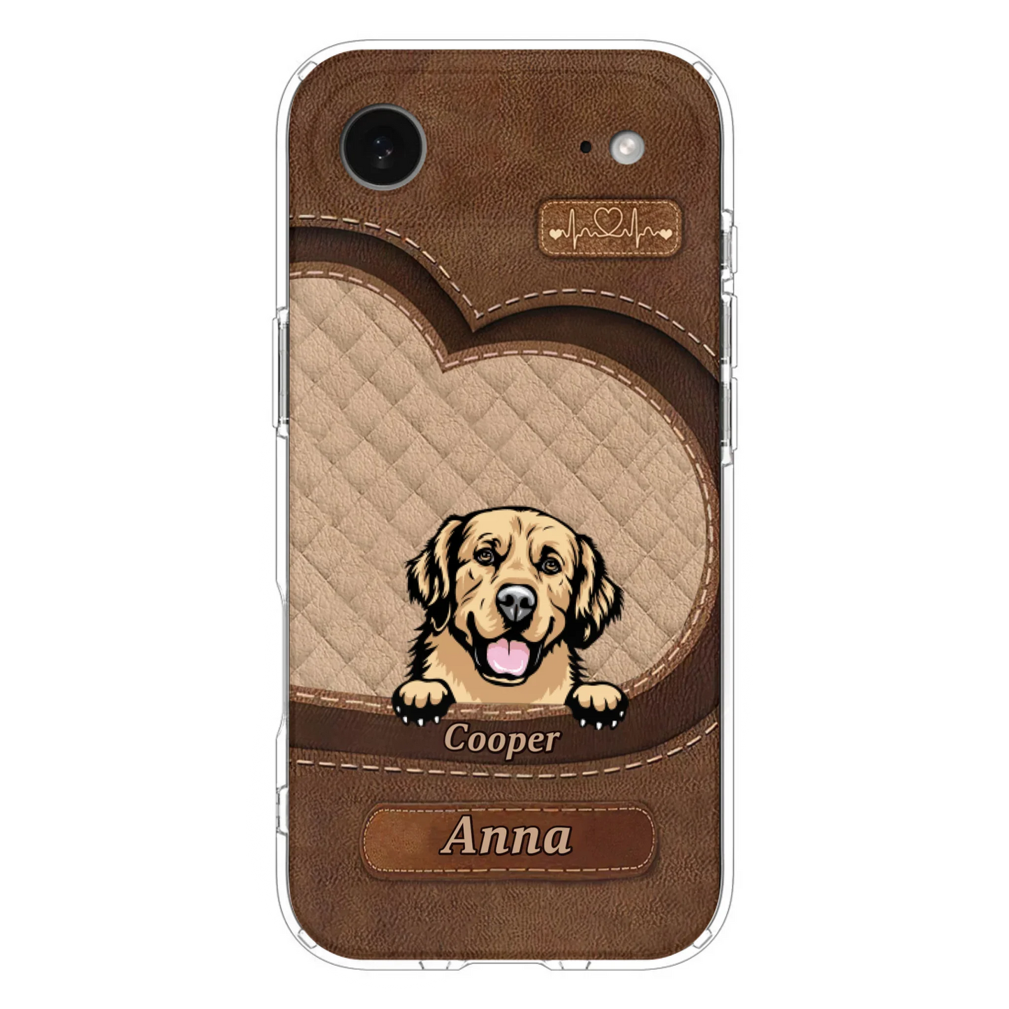 Custom Personalized Dog Phone Case - Gift Idea For Dog Lovers - Case For iPhone And Samsung