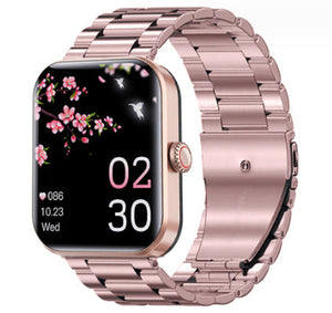 Gold-English-Steel Strap
