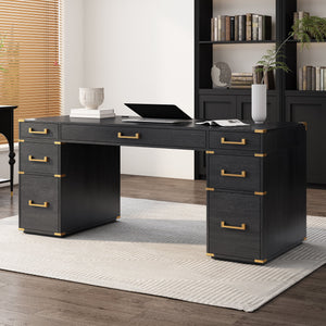 Black+Gold + MDF+Metal