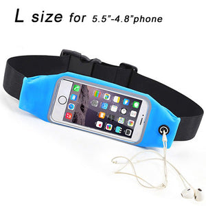 running case Blue L