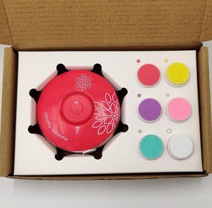 Rose Red  +6PCS Grinding head