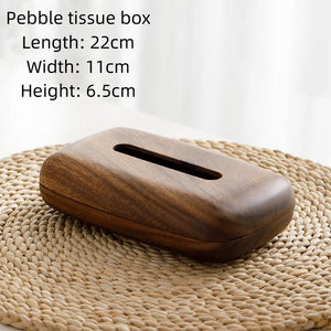 Pebble tissue box