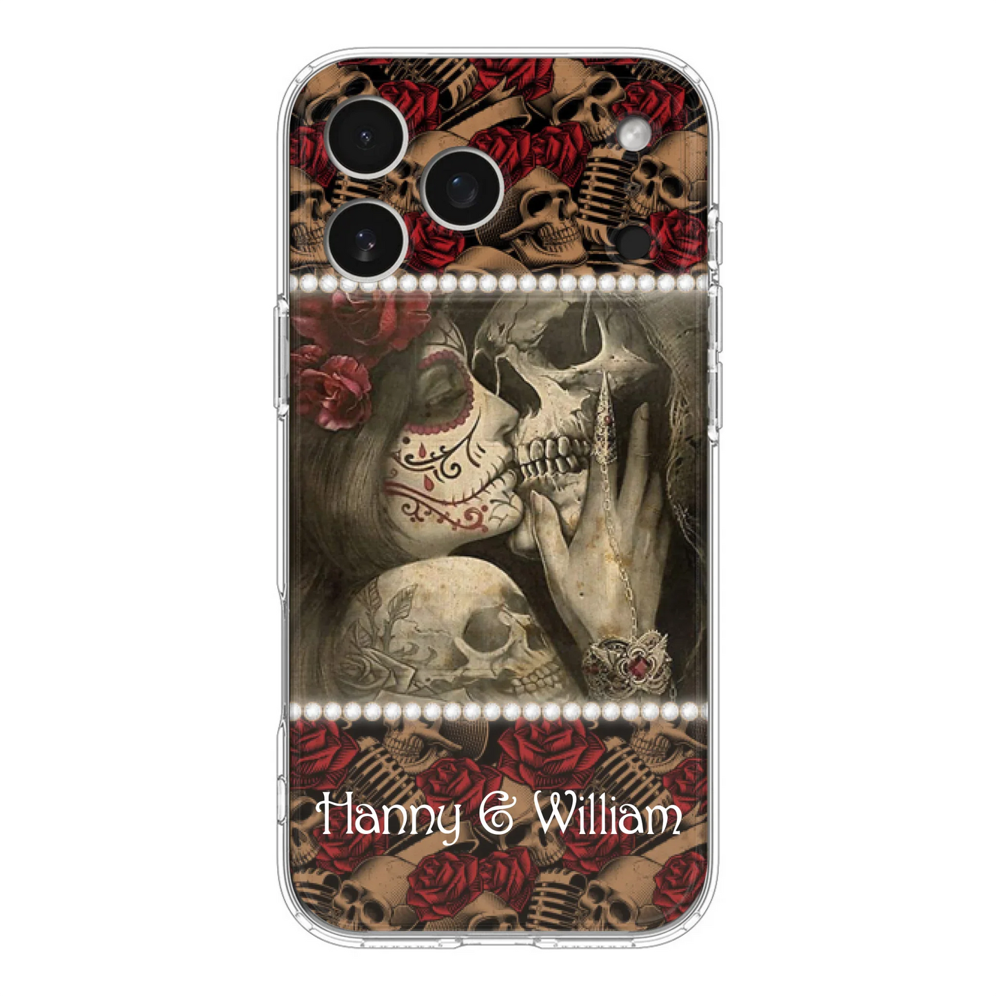 Custom Personalized Skull Phone Case - Phone Case For iPhone, Samsung and Xiaomi