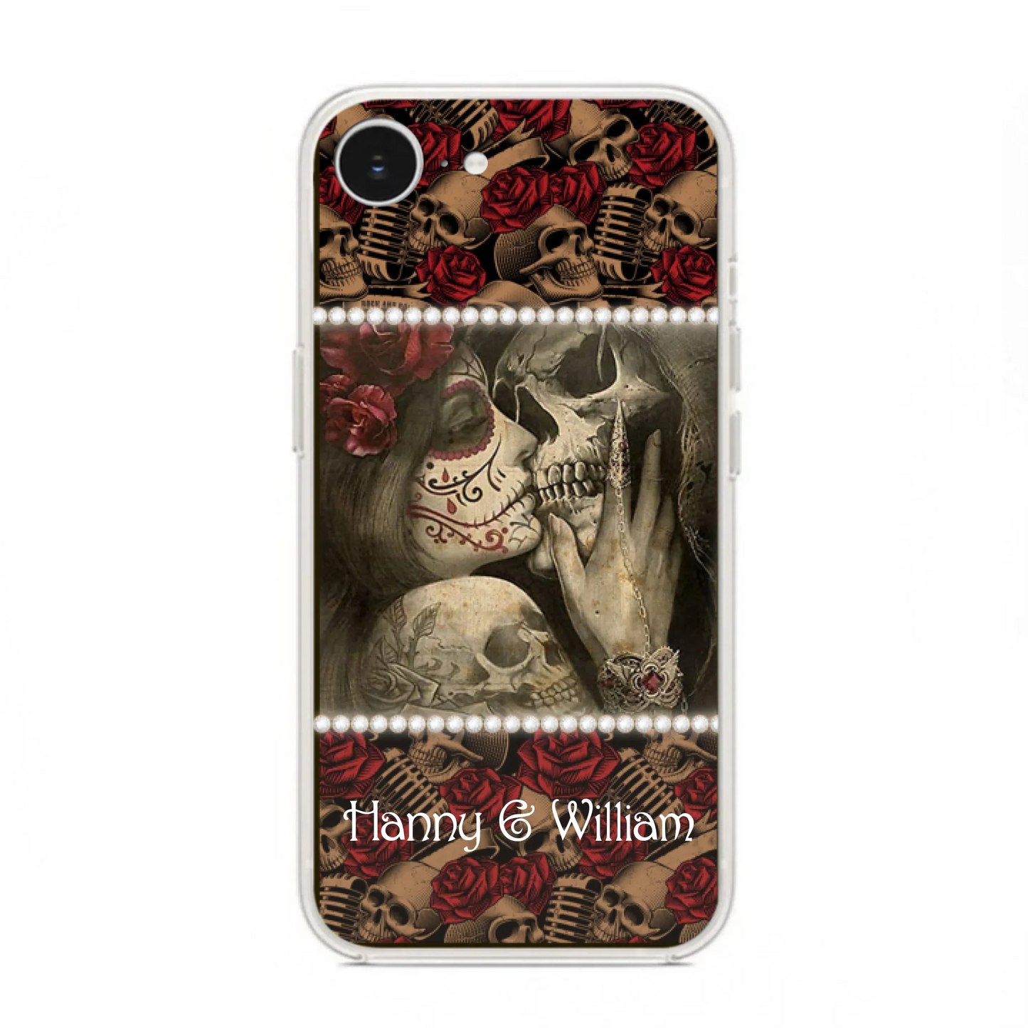 Custom Personalized Skull Phone Case - Phone Case For iPhone, Samsung and Xiaomi
