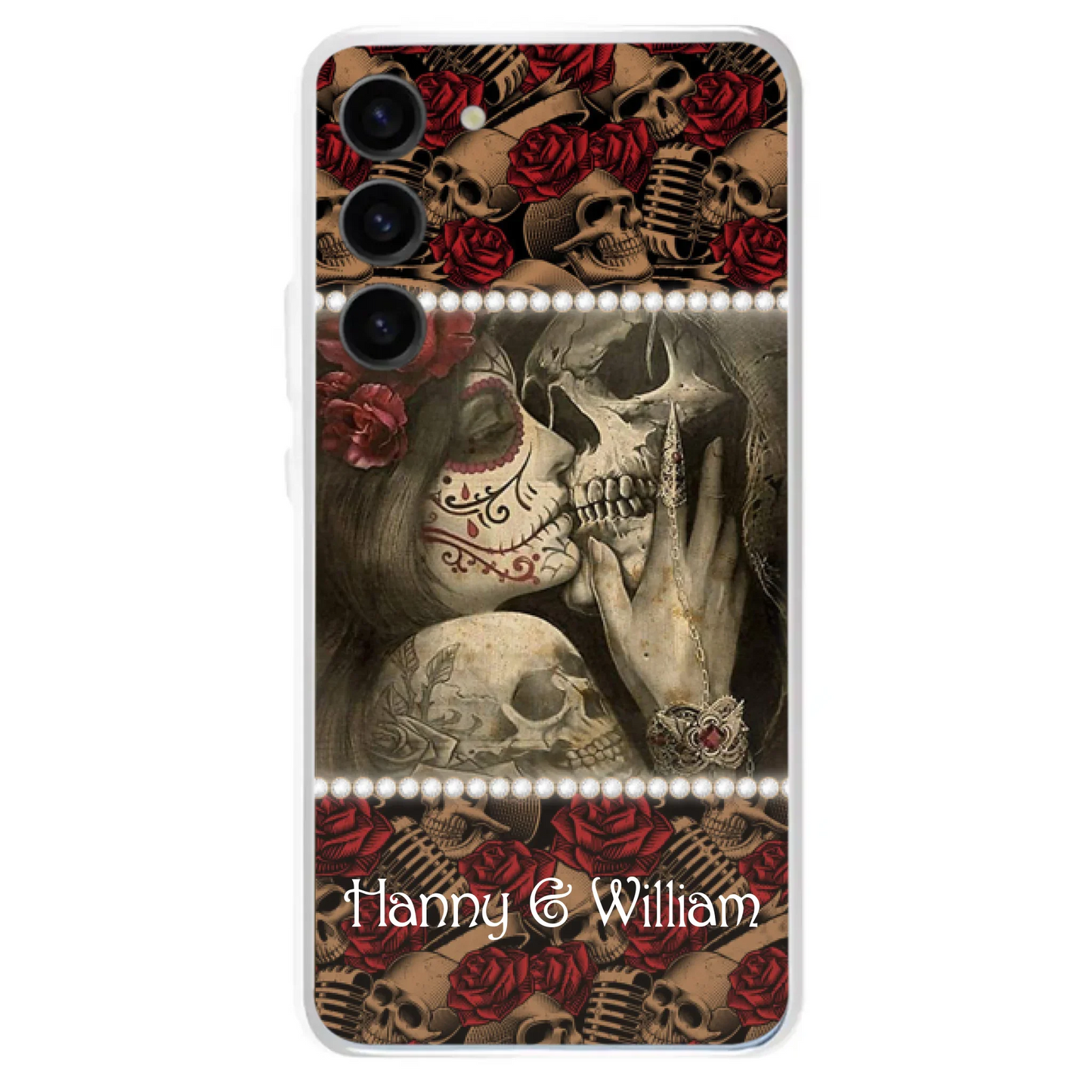 Custom Personalized Skull Phone Case - Phone Case For iPhone, Samsung and Xiaomi