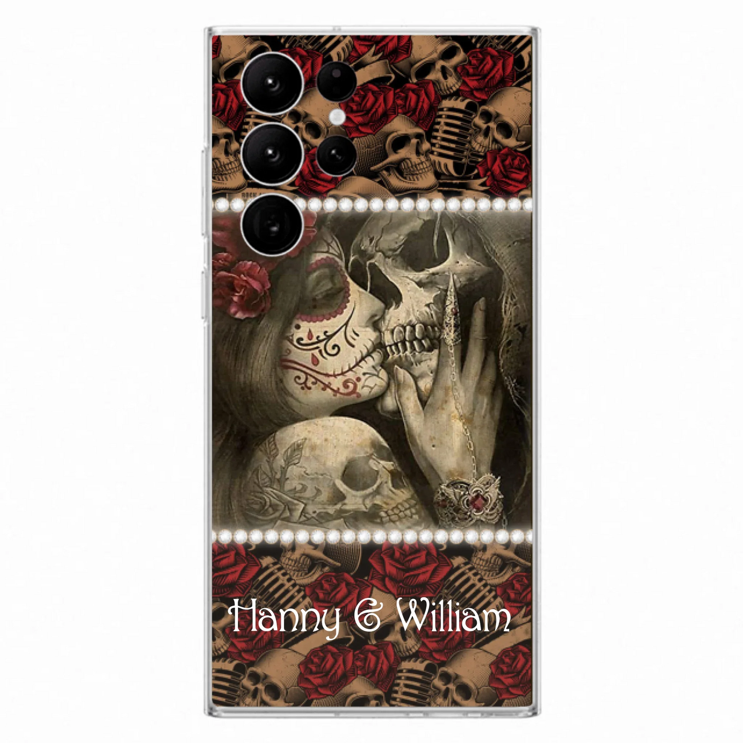 Custom Personalized Skull Phone Case - Phone Case For iPhone, Samsung and Xiaomi