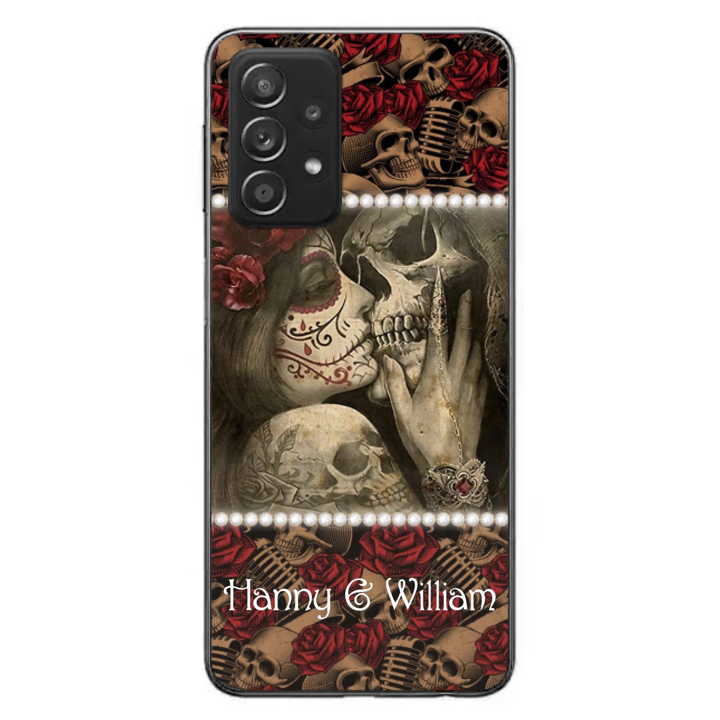 Custom Personalized Skull Phone Case - Phone Case For iPhone, Samsung and Xiaomi