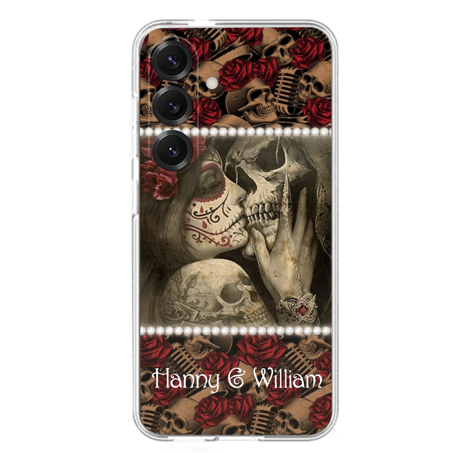 Custom Personalized Skull Phone Case - Phone Case For iPhone, Samsung and Xiaomi